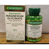 Nature’s Bounty Advanced Magnesium Glycinate 360 mg 90 Capsules