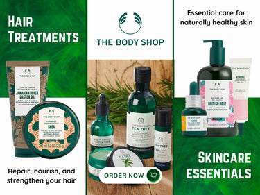 Displaying the body shop products available on herseys.pk