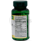 Nature's Bounty Calcium Magnesium Zinc D3 Supplement Facts label showing 1000mg Calcium and 400mg Magnesium.