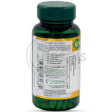 Nature's Bounty Super B-Complex back label showing 50 years quality, immune support, and vegetarian status.