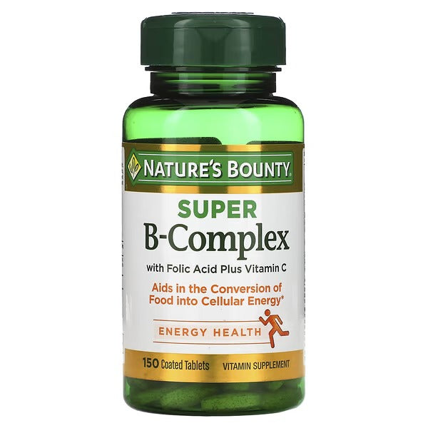 Nature's Bounty Super B Complex 150 Coated Tablets
