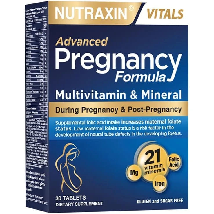Nutraxin Advanced Pregnancy Formula 30 Tablets