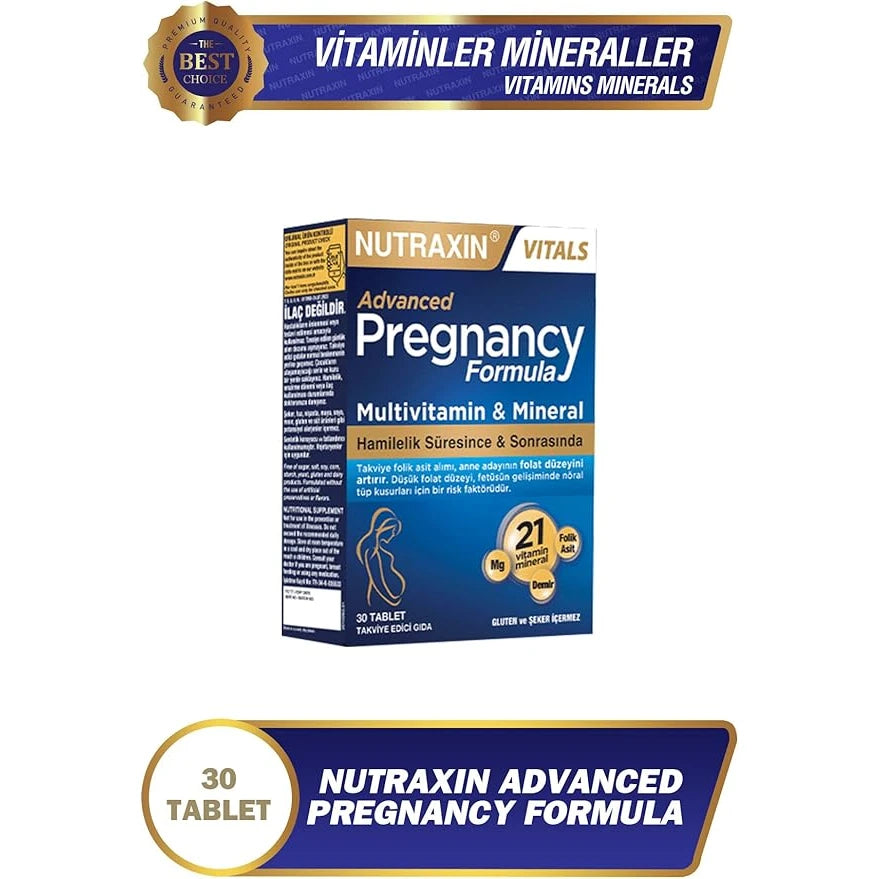 Nutraxin Advanced Pregnancy Formula 30 Tablets