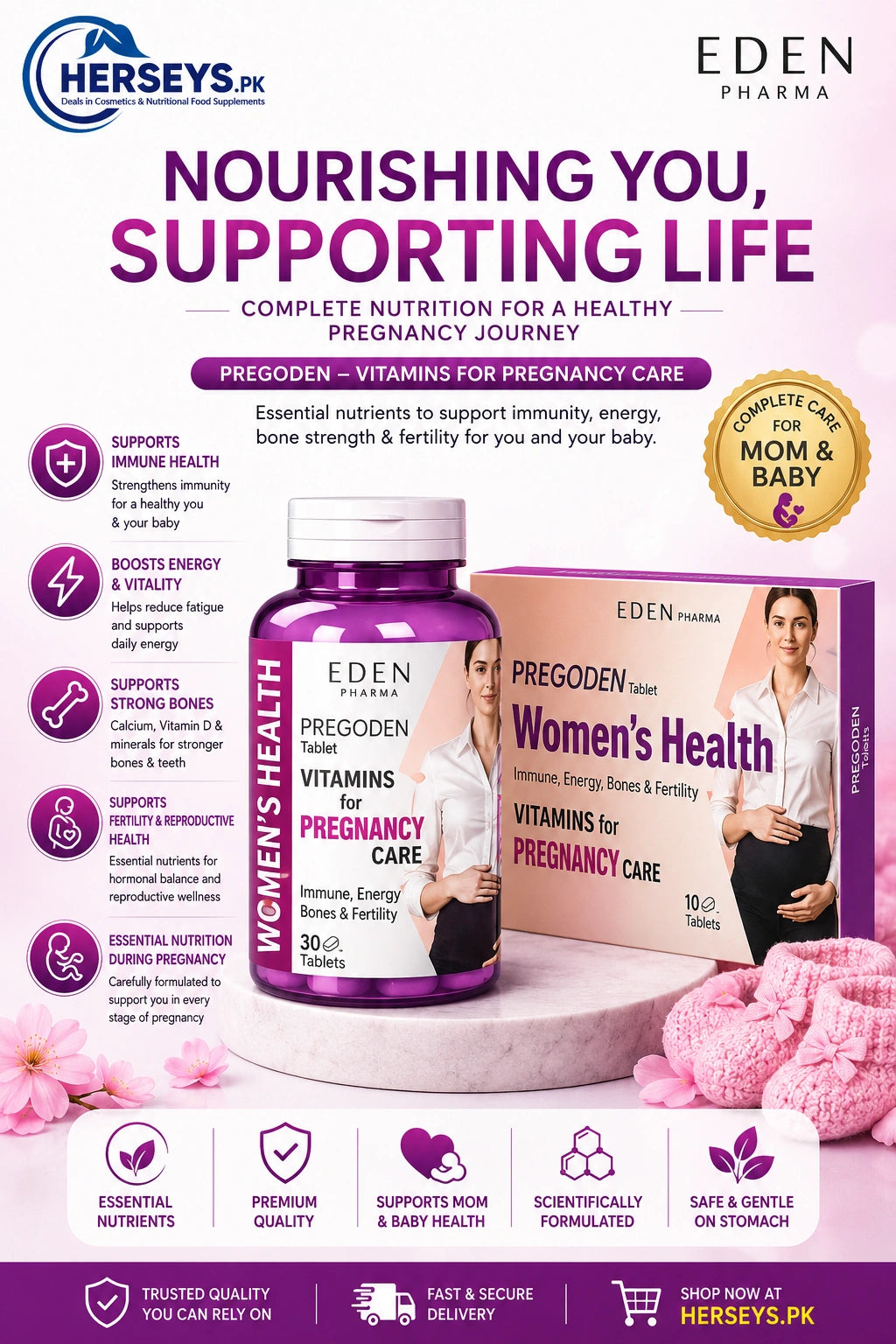 Pregoden Pregnancy Care 30 Tablets