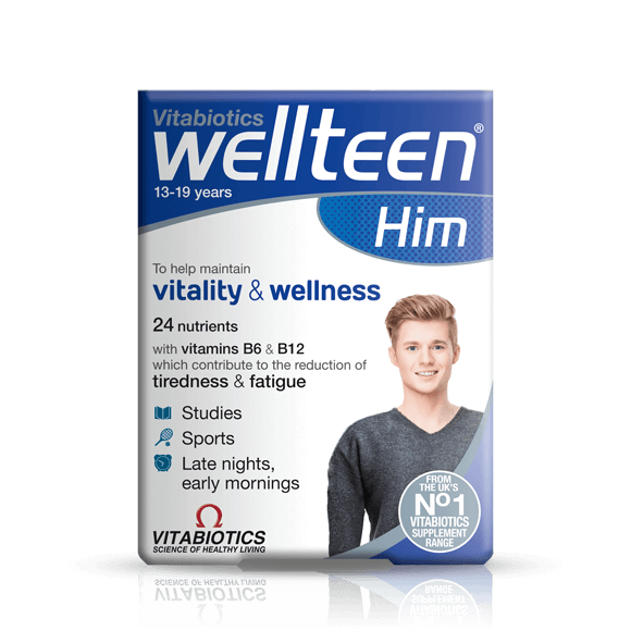 Vitabiotics Wellteen Him 13–19 Years 30 Tablets