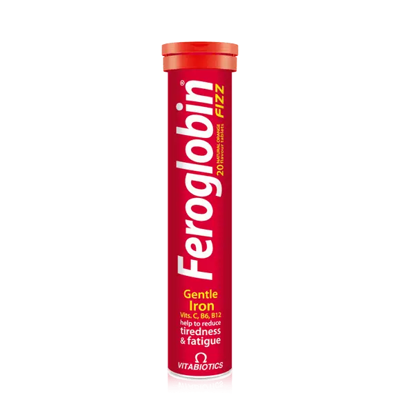 Vitabiotics Feroglobin Fizz 20 Effervescent Tablets