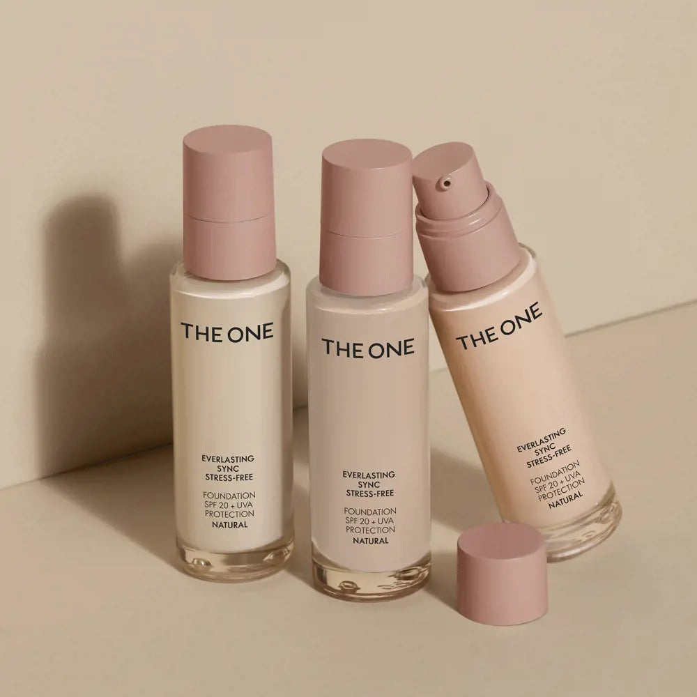 Oriflame The One Everlasting Sync Stress-Free Foundation SPF 20 + UVA protection Natural
