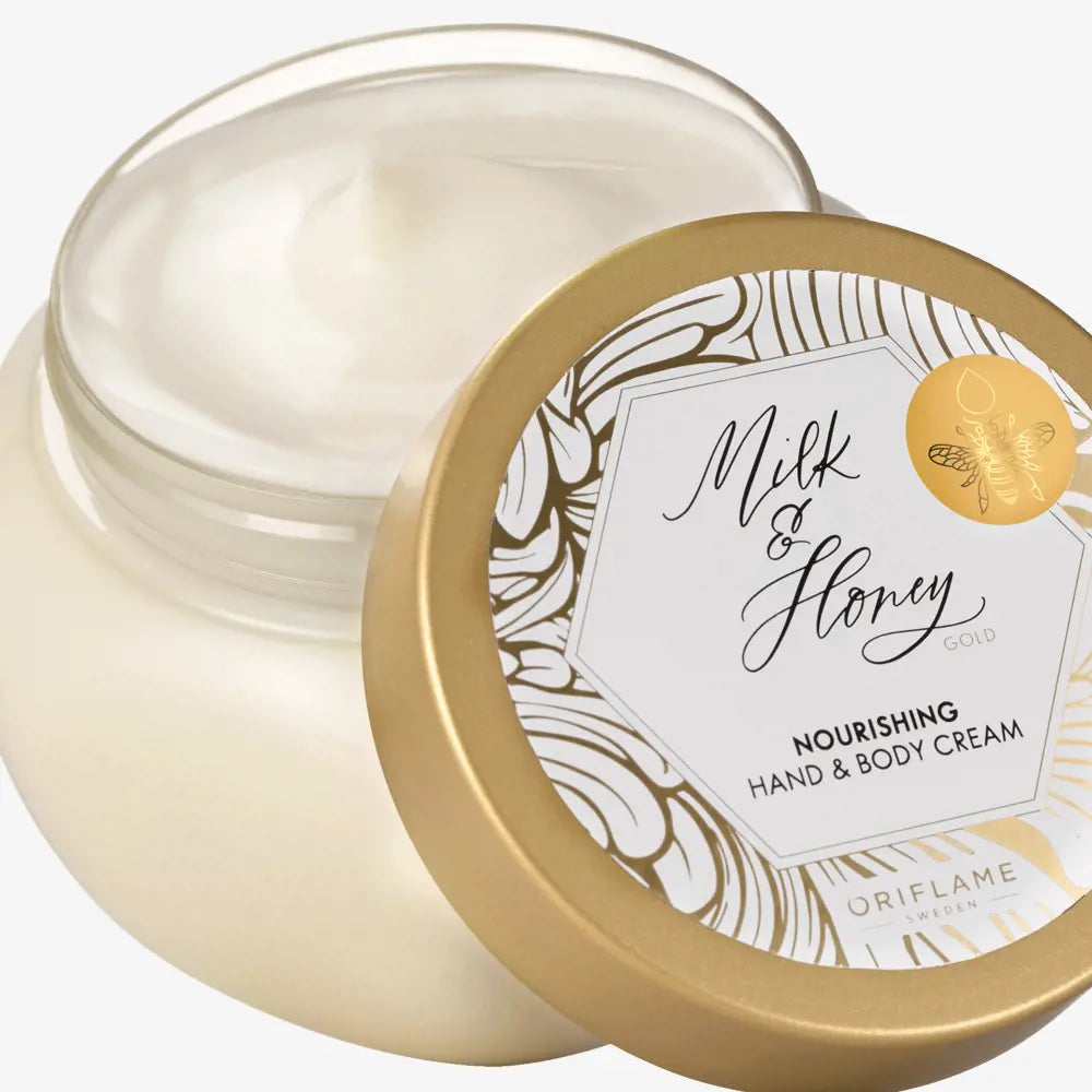 Oriflame Milk and Honey Gold Nourishing Hand and Body Cream 250 ML