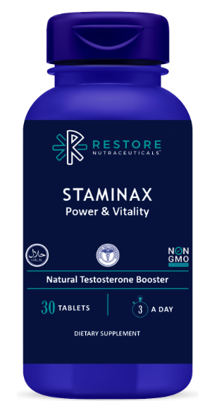 Restore Staminax Power and Vitality 30 Tablets