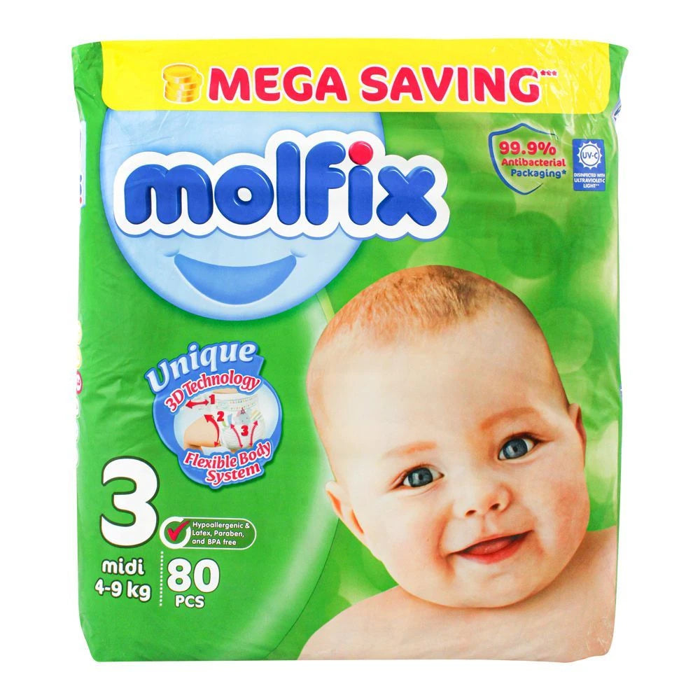 Molfix Diaper Mega Pack