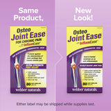 Webber Naturals Osteo Joint Ease with InflamEase and Glucosamine Chondroitin MSM 80 Caplets