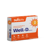 Sois Life Well D Advance Vitamin D3 200,000 IU Softgel High-Potency